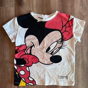 Zara Minnie Mouse Shirt
